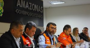 Wilson Lima apresenta plano de implantação do Grupamento de Combate a Incêndio no interiorGrupo será composto por bombeiros militares e brigadistas civis para atuação na linha de frente de atendimento de ocorrências. Wilson Lima apresenta plano de implantação do Grupamento de Combate a Incêndio no interior
