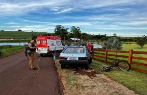 Ciclista morre atropelada por carro desgovernado em estrada rural morre atropelada por carro desgovernado em estrada rural