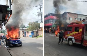 Comerciante é suspeito de matar homem em briga e tem carro incendiado e comércio saqueadoO caso aconteceu na avenida Sumaré, comunidade Valparaíso. Comerciante é suspeito de matar homem em briga e tem carro incendiado e comércio saqueado