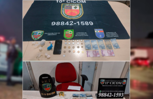 Em Manaus, Polícia Militar prende homem e apreende adolescente de 15 anos por tráfico de drogasDrogas foram apreendidas em bairros da zona oeste e leste de Manaus. Em Manaus, Polícia Militar prende homem e apreende adolescente de 15 anos por tráfico de drogas