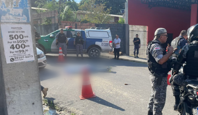 Homem é executado a tiros na frente do tio em Manaus