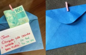 Homem encontra bilhete com R$ 100 na rua e divulga nas redes sociais para encontrar a dona Homem encontra bilhete com R$ 100 na rua e divulga nas redes sociais para encontrar a dona