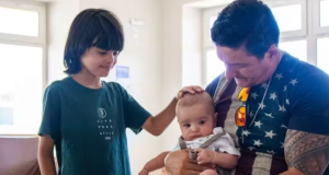 Pai doa medula óssea e salva filho de 3 meses com doença rara Pai doa medula óssea e salva filho de 3 meses com doença rara