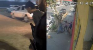 Pistoleiro que matou parente de conselheira do AM é preso; confira o vídeoO servidor foi assassinado com seis tiros na saída de um restaurante. Pistoleiro que matou parente de conselheira do AM é preso; confira o vídeo