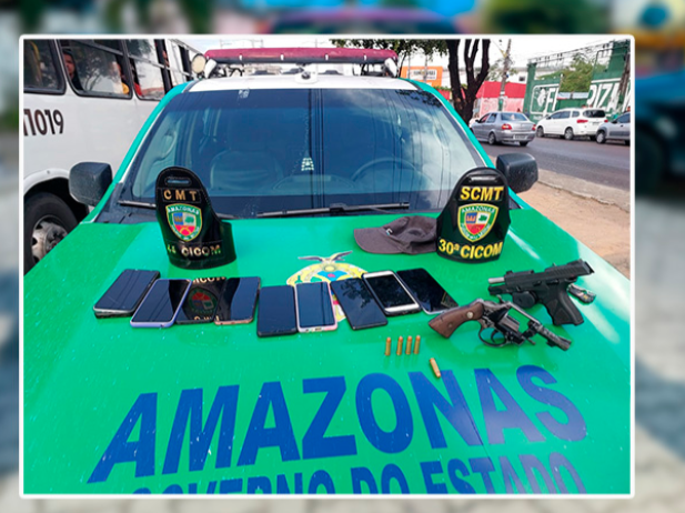 Polícia apreende 11 armas de fogo em ações na zona leste de Manaus