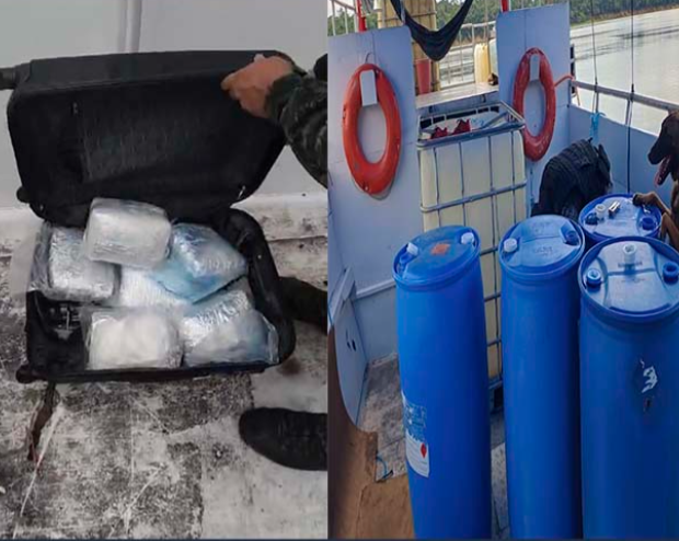 Polícia prende dez homens e apreende mais de 350 kg de skunk em Novo Airão Polícia prende dez homens e apreende mais de 350 kg de skunk em Novo Airão