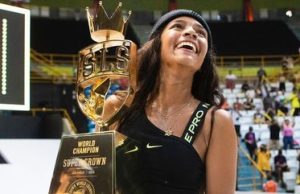 Rayssa Leal faz história com nota 9 e bicampeonato mundial de skateNa final do Super Crown, a última etapa do campeonato, disputada no Ginásio do Ibirapuera, em São Paulo, a brasileira recebeu um 9. Rayssa Leal faz história com nota 9 e bicampeonato mundial de skate
