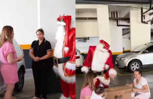 Viih Tube e Eliezer surpreendem funcionárias com presentes de NatalConfira o vídeo emocionante. Viih Tube e Eliezer surpreendem funcionárias com presentes de Natal