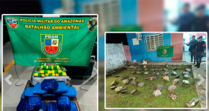 Base Tiradentes: PMAM apreende 20 quilos de drogas e prende 3 pessoas em Jutaí Base Tiradentes: PMAM apreende 20 quilos de drogas e prende 3 pessoas em Jutaí