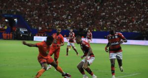 Flamengo atropela Audax na Arena da Amazônia Flamengo atropela Audax na Arena da Amazônia