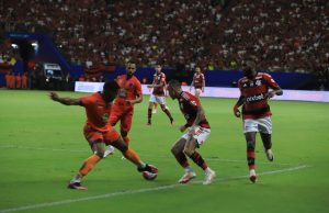 Flamengo atropela Audax na Arena da Amazônia Flamengo atropela Audax na Arena da Amazônia
