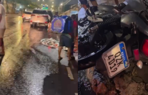 Jovem morre atropelado enquanto empurrava moto na chuvaO impacto foi tão forte que Paulo morreu na hora. Jovem morre atropelado enquanto empurrava moto na chuva
