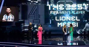Lionel Messi vence o prêmio Fifa The Best e é eleito o melhor jogador do mundoArgentino é eleito o melhor jogador do mundo após brilhar na Copa do Mundo. Lionel Messi vence o prêmio Fifa The Best e é eleito o melhor jogador do mundo