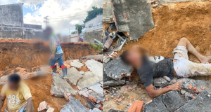 Muro desaba em obra no Parque 10 e deixa trabalhadores feridosDe acordo com informações do Serviço de Atendimento Móvel de Urgência (Samu), seis pessoas estavam trabalhando na obra quando o muro desabou. Muro desaba em obra no Parque 10 e deixa trabalhadores feridos