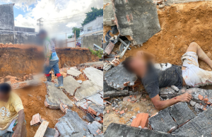 Muro desaba em obra no Parque 10 e deixa trabalhadores feridosDe acordo com informações do Serviço de Atendimento Móvel de Urgência (Samu), seis pessoas estavam trabalhando na obra quando o muro desabou. Muro desaba em obra no Parque 10 e deixa trabalhadores feridos