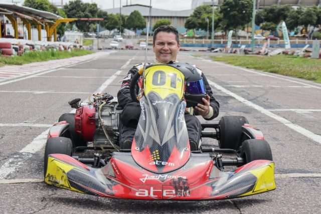 Piloto amazonense realiza preparação no kartódromo do Vila Olímpica para GP de Mil Milhas