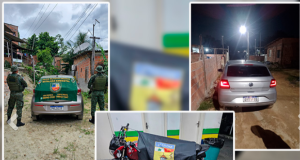Polícia recupera dois veículos roubados e apreende moto usada em assaltos Em uma das ocorrências, homem é preso. Polícia recupera dois veículos roubados e apreende moto usada em assaltos