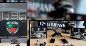 Trio é preso pela PMAM por envolvimento em roubos em ManausAções de patrulhamento frustraram assalto a motorista de aplicativo e capturaram dupla em motocicleta. Trio é preso pela PMAM por envolvimento em roubos em Manaus