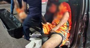 Vídeo: suspeito de assalto morre em acidente após perseguição em Manaus Vídeo: suspeito de assalto morre em acidente após perseguição em Manaus