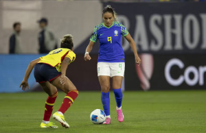 Brasil vence Colômbia e garante vaga nas quartas da Copa Ouro Feminina Brasil vence Colômbia e garante vaga nas quartas da Copa Ouro Feminina