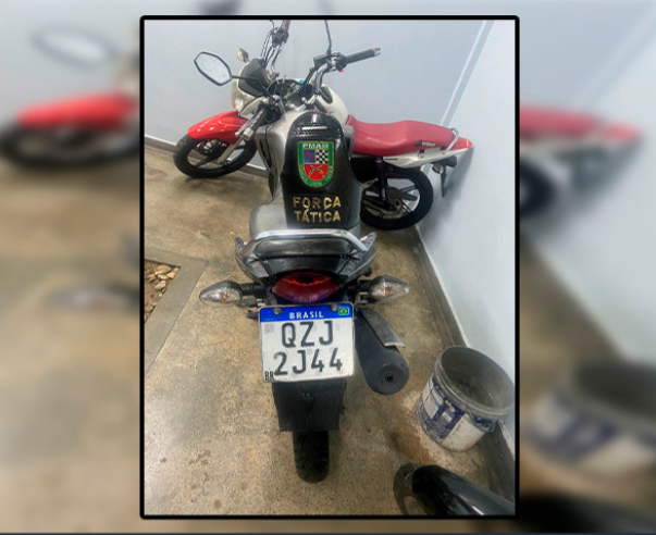 Motocicleta com restrição de furto é recuperada em ação da PMAM