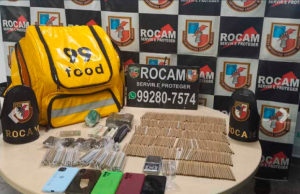 Queda na rede: Rocam captura quarteto e desmantela ponto de tráfico em Manaus Queda na rede: Rocam captura quarteto e desmantela ponto de tráfico em Manaus