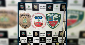 Trio suspeito de liderar tráfico de drogas é preso em Codajás Trio suspeito de liderar tráfico de drogas é preso em Codajás