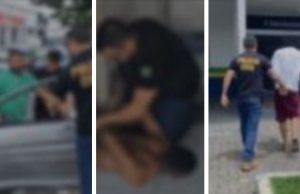 Trio de assaltantes de transporte público é preso em Manaus Trio de assaltantes de transporte público é preso em Manaus