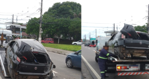 Acidente na Avenida das Torres deixa um ferido Acidente na Avenida das Torres deixa um ferido