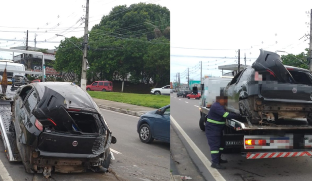 Acidente na Avenida das Torres deixa um ferido Acidente na Avenida das Torres deixa um ferido