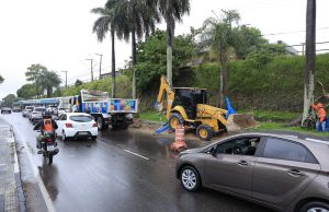 Alargamento da Avenida Rodrigo Otávio: Obras iniciam com foco na fluidez do trânsito Alargamento da Avenida Rodrigo Otávio: Obras iniciam com foco na fluidez do trânsito