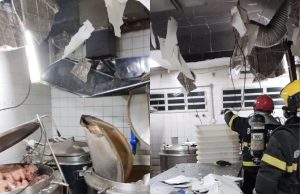 Explosão de panela de pressão em Manaus causa queimaduras em trabalhadorJovem de 27 anos sofre queimaduras de 1º grau em todo o braço. Explosão de panela de pressão em Manaus causa queimaduras em trabalhador