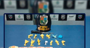 Homem é preso em flagrante por tráfico de drogas em Coari Homem é preso em flagrante por tráfico de drogas em Coari