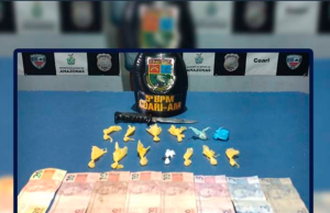 Homem é preso em flagrante por tráfico de drogas em Coari Homem é preso em flagrante por tráfico de drogas em Coari