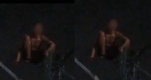 Vídeo: homem em estado alterado sobe em poste de energia no bairro Petrópolis Vídeo: homem em estado alterado sobe em poste de energia no bairro Petrópolis