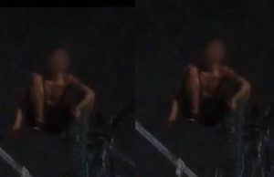 Vídeo: homem em estado alterado sobe em poste de energia no bairro Petrópolis Vídeo: homem em estado alterado sobe em poste de energia no bairro Petrópolis