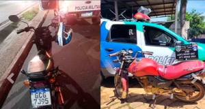 Polícia recupera duas motocicletas roubadas e prende dois suspeitosAções ocorreram em Manaus e no interior do estado. Polícia recupera duas motocicletas roubadas e prende dois suspeitos
