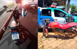 Polícia recupera duas motocicletas roubadas e prende dois suspeitosAções ocorreram em Manaus e no interior do estado. Polícia recupera duas motocicletas roubadas e prende dois suspeitos