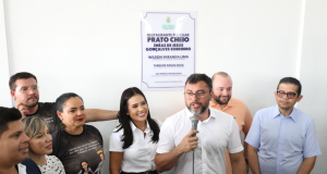 Em Parintins, Wilson Lima reinaugura restaurante do Prato Cheio ampliado e reforça setores social e primárioGovernador entregou créditos e documentos a produtores; inaugurou a gerência de saúde do baixo Amazonas; e assinou contratos do PAF e Promove. Em Parintins, Wilson Lima reinaugura restaurante do Prato Cheio ampliado e reforça setores social e primário