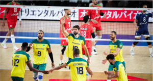 Brasil supera susto no segundo set e conquista importante vitória sobre o Irã na Liga das Nações Brasil supera susto no segundo set e conquista importante vitória sobre o Irã na Liga das Nações