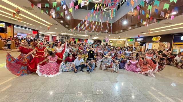 Cearazin Semisera prestigia arraial do Shopping Grande Circular