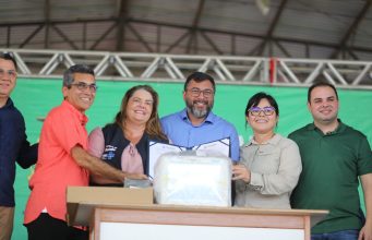 Em Manicoré, Wilson Lima destaca investimento de R$ 60 milhões em infraestrutura, reforma de escolas e entregas para setores social e primário Manicoré