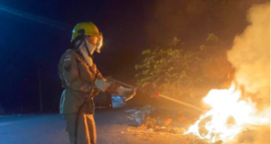 Bombeiros da Operação Céu Limpo combatem incêndio em área de vegetação no bairro Distrito IndustrialMissão tem intensificado, desde junho, o combate aos incêndios em vegetação na capital. Bombeiros da Operação Céu Limpo combatem incêndio em área de vegetação no bairro Distrito Industrial