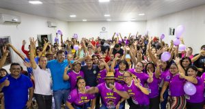 O Pré-candidato a vereador Cearazin Semisera visita o bairro Cidade de Deus