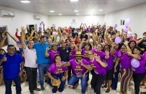 O Pré-candidato a vereador Cearazin Semisera visita o bairro Cidade de Deus