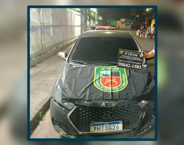 Polícia recupera veículo na zona leste