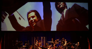 Espetáculo ‘Baré Fiction’ encanta público no Teatro Amazonas com homenagem às trilhas sonoras de Quentin TarantinoO palco do teatro será tomado novamente pela atmosfera envolvente dos filmes de Quentin Tarantino, nesta quarta-feira (14/08), às 20h. Espetáculo ‘Baré Fiction’ encanta público no Teatro Amazonas com homenagem às trilhas sonoras de Quentin Tarantino