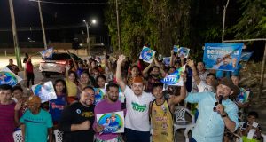 Cearazin Semisera participa de reunião com time de futebol e comunidade no Km 4 da BR-174 e moradores fazem apelos por melhorias no bairro Lagoa Azul