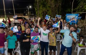 Cearazin Semisera participa de reunião com time de futebol e comunidade no Km 4 da BR-174 e moradores fazem apelos por melhorias no bairro Lagoa Azul