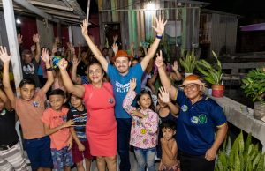 Cearazin Semisera destaca importância de melhorias para infraestrutura e saúde durante reunião na comunidade Nossa Senhora do Perpétuo Socorro